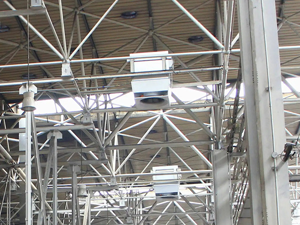 高大空間采暖機組應(yīng)用樣例