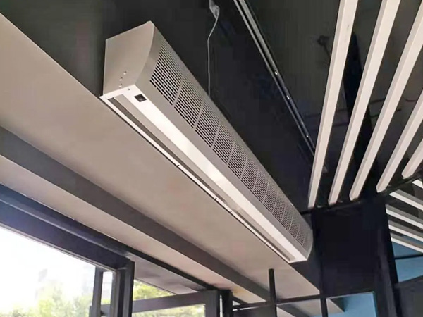 貫流式風(fēng)幕機(jī)應(yīng)用樣例